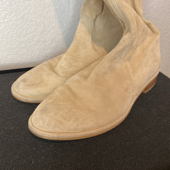 Stuart Weitzman Tan Over the Knee Boots - Picture 3 of 10